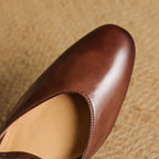 Mules in pelle genuina Merisa