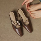 Mire | Mules in Pelle Genuina