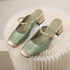 Melina | Mules in Pelle Genuina