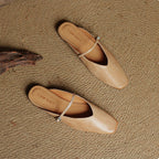 Miral | Mules in Pelle Genuina