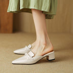 Erlen | Mules in Pelle Genuina
