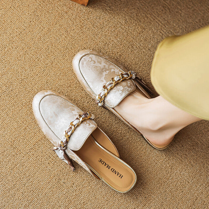 Lumor | Mules in Pelle Genuina