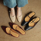 Orella | Mules in pelle genuina