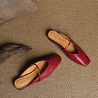 Miral | Mules in Pelle Genuina