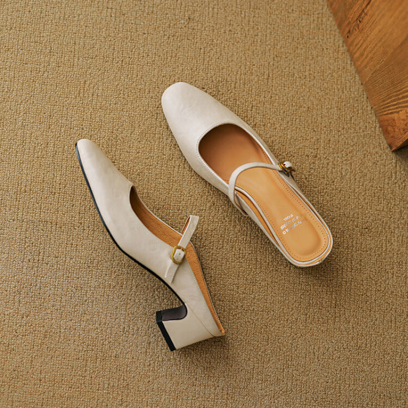 Vian | Mules in Pelle Genuina