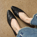 Valmir | Mules in Pelle Genuina
