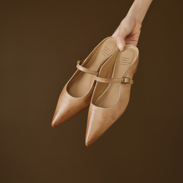 Neok | Mules in Pelle Genuina