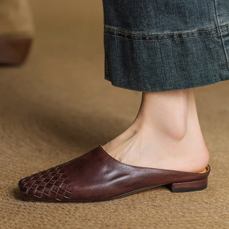 Dalvi | Mules in pelle genuina