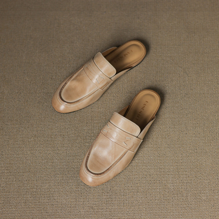 Serin | Mules in Pelle Genuina