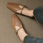 Keva | Mules in Pelle Genuina