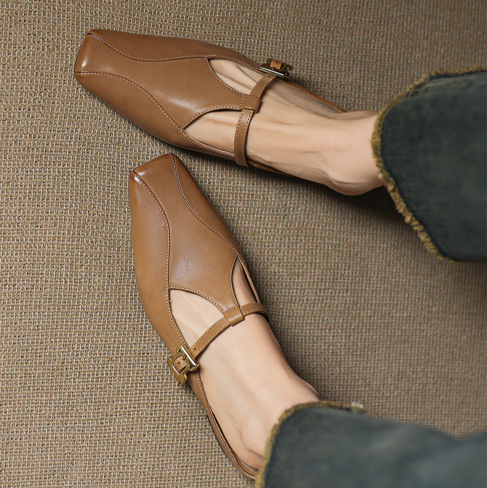 Keva | Mules in Pelle Genuina