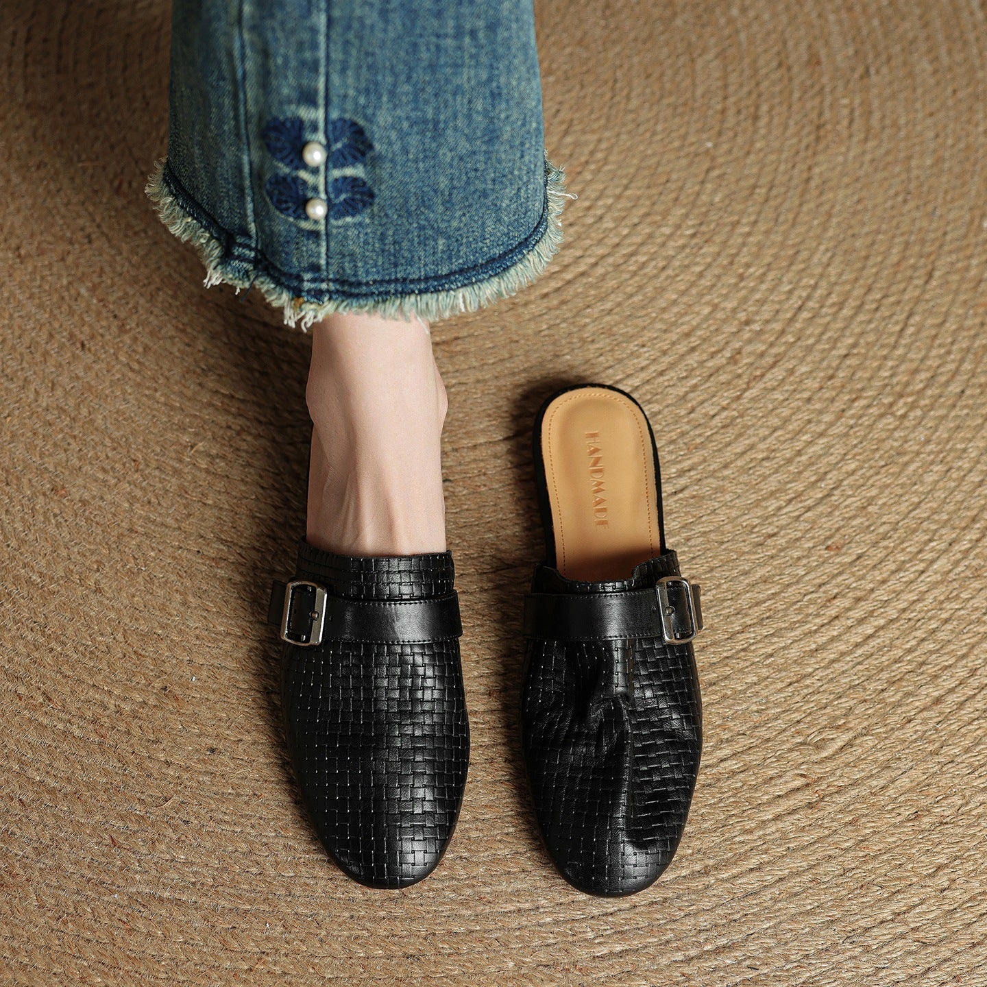Emrie | Mules in Pelle Genuina