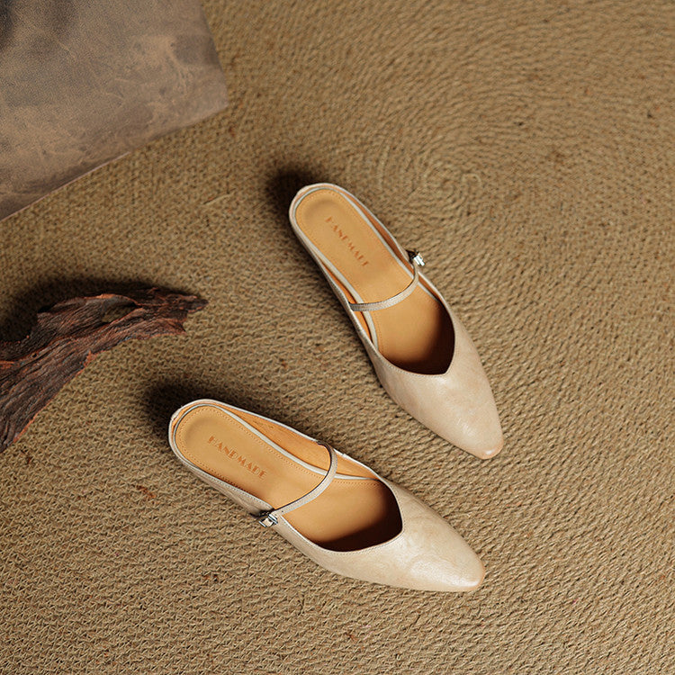 Orella | Mules in pelle genuina