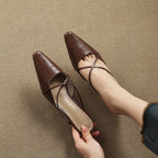 Mire | Mules in Pelle Genuina