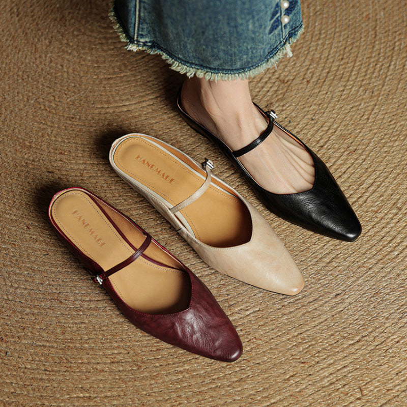 Orella | Mules in pelle genuina