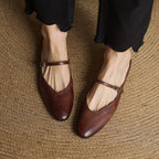 Mules in pelle genuina Merisa