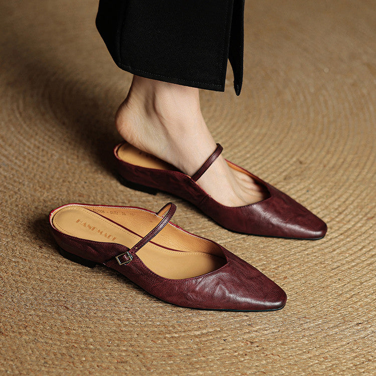 Orella | Mules in pelle genuina