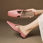 Keva | Mules in Pelle Genuina