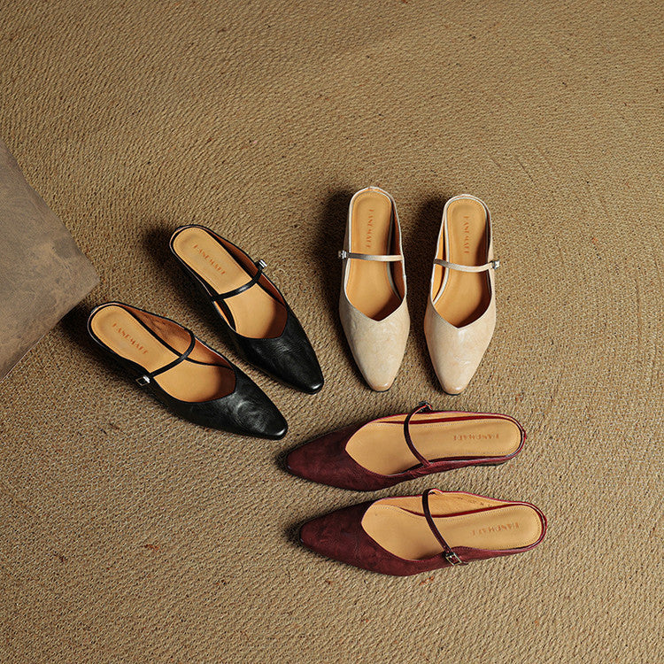 Orella | Mules in pelle genuina