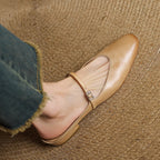 Mules in pelle genuina Merisa