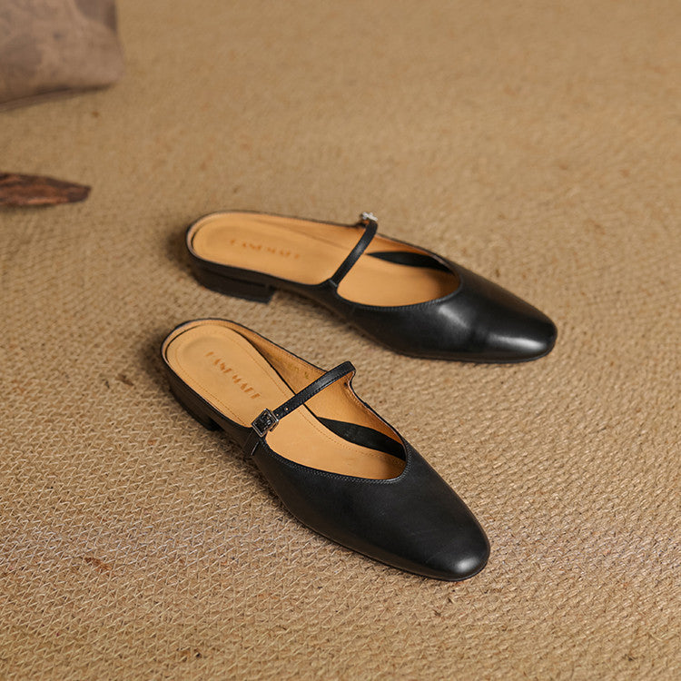 Marvyn | Mules in Pelle Genuina