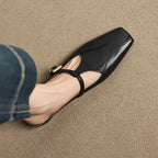 Keva | Mules in Pelle Genuina