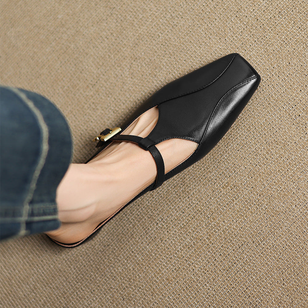 Keva | Mules in Pelle Genuina