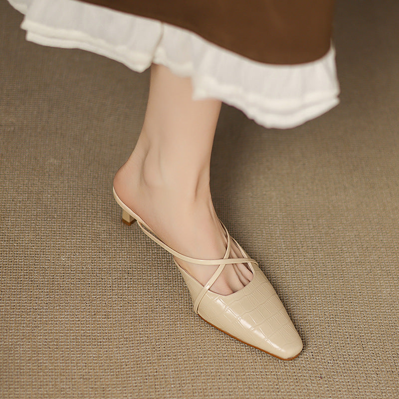 Mire | Mules in Pelle Genuina