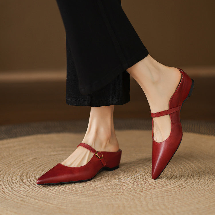 Neok | Mules in Pelle Genuina