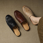 Serin | Mules in Pelle Genuina