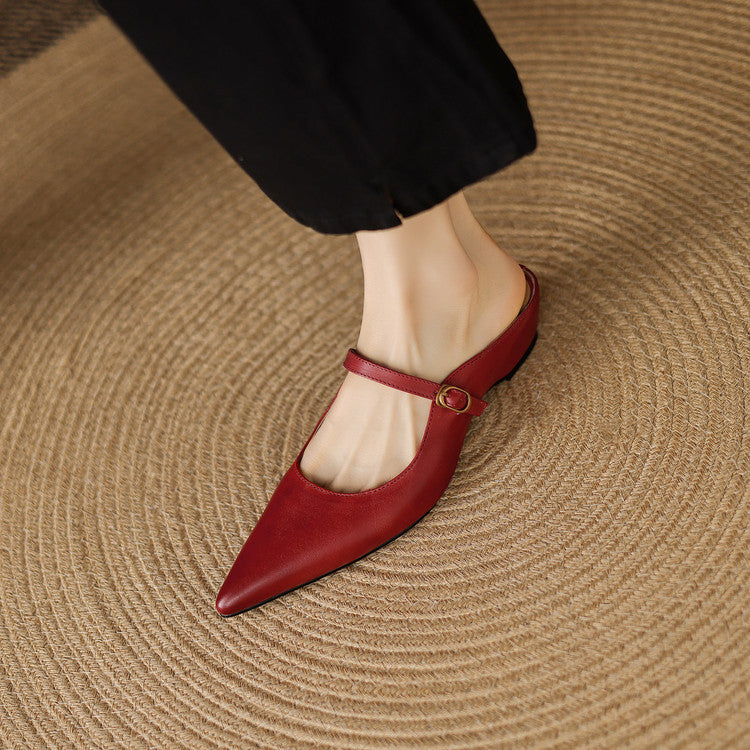 Neok | Mules in Pelle Genuina