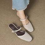 Ovia | Mules in Pelle Genuina