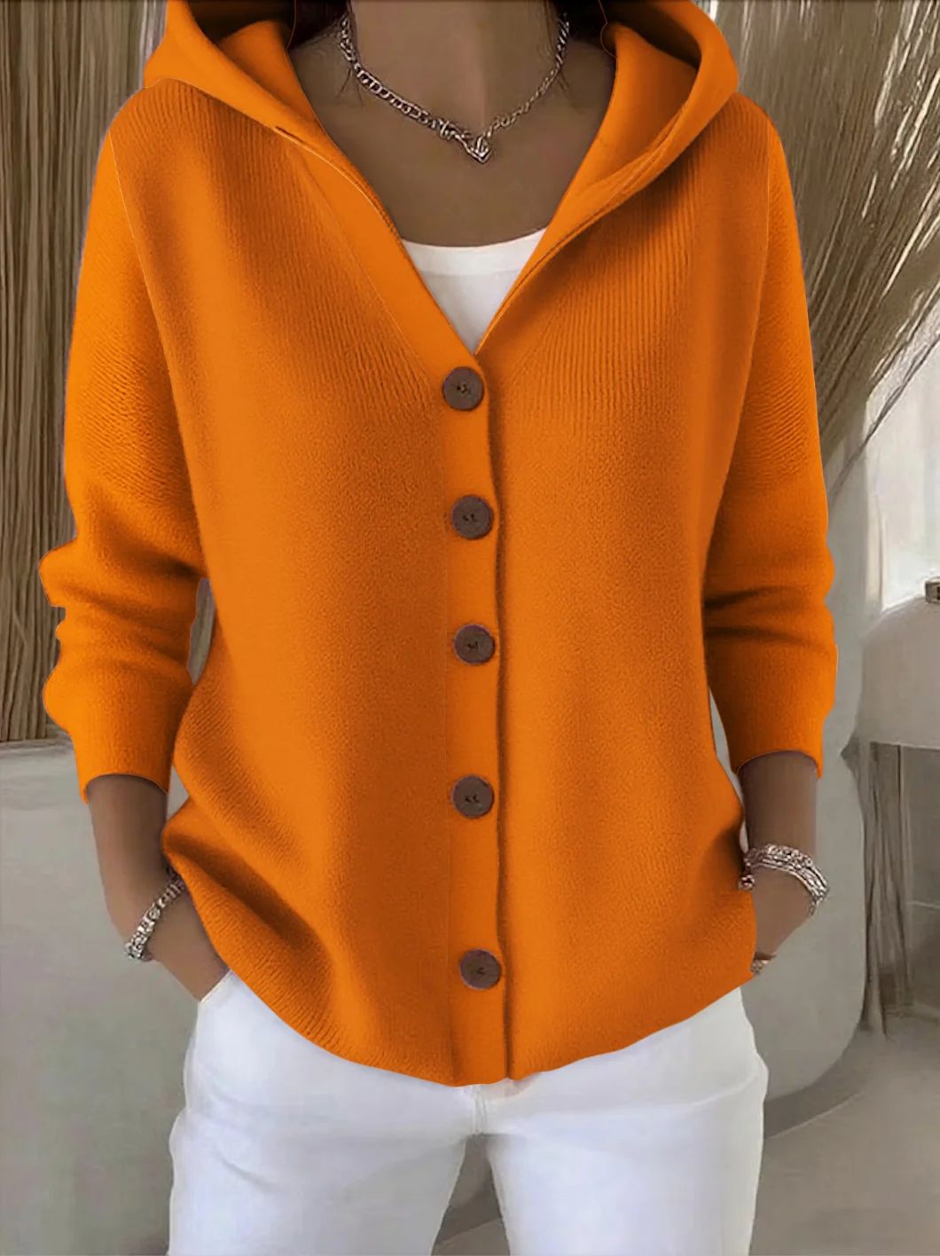 Rocío | Maglione Punto Cappuccio