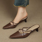 Mire | Mules in Pelle Genuina