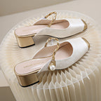 Melina | Mules in Pelle Genuina