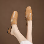 Mules in pelle genuina Ivora