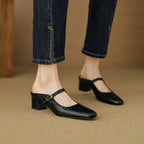 Vian | Mules in Pelle Genuina