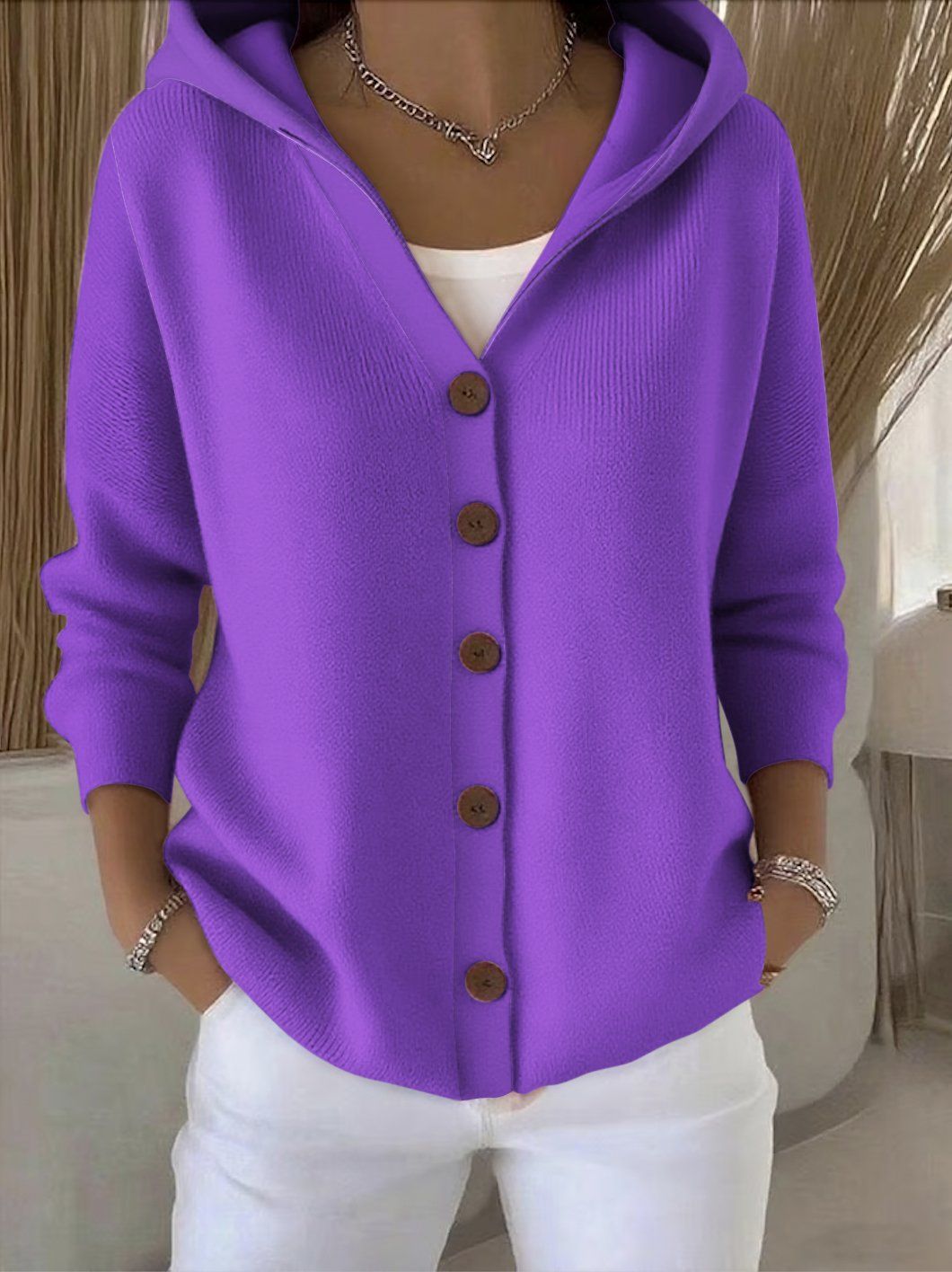 Rocío | Maglione Punto Cappuccio