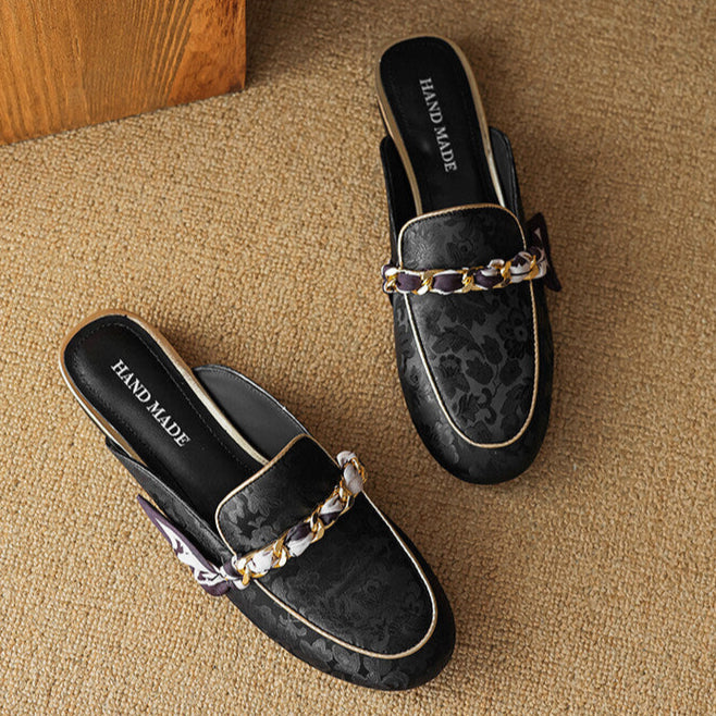 Lumor | Mules in Pelle Genuina
