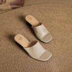 Avena | Mules in Pelle Genuina