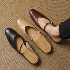 Mules in pelle genuina Merisa