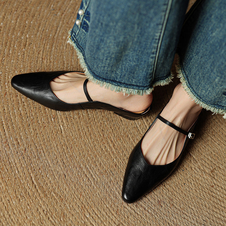 Orella | Mules in pelle genuina
