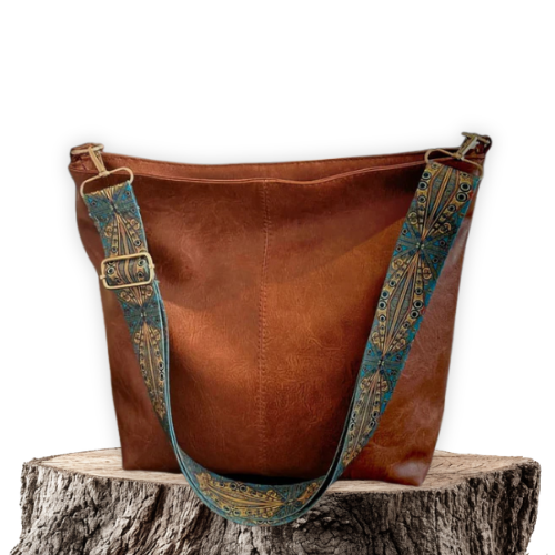 Marian™ | Borsa a tracolla in pelle vintage
