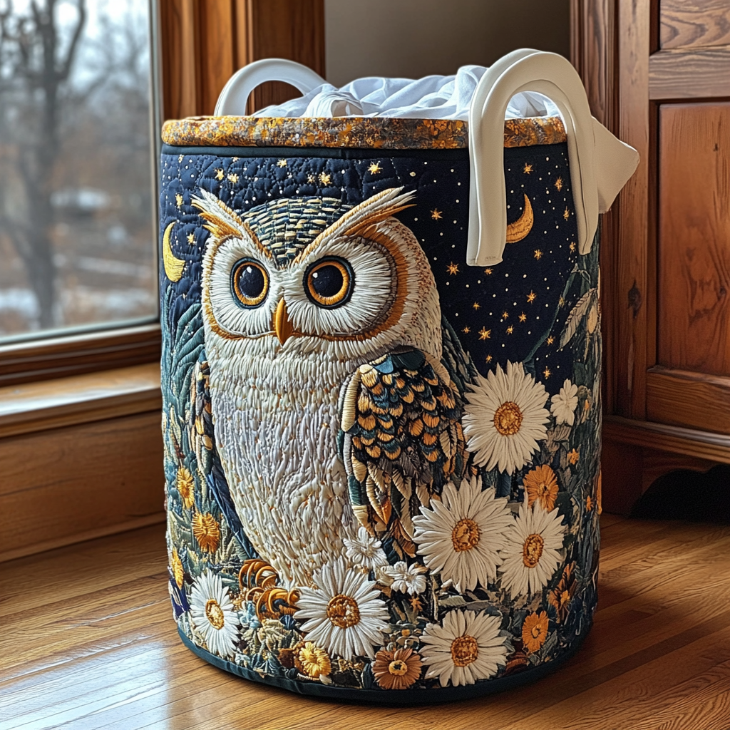 Cesto portabiancheria Owl Night