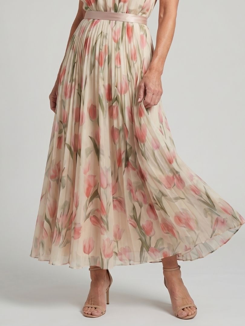 Aurelle | Abito Midi Floreale