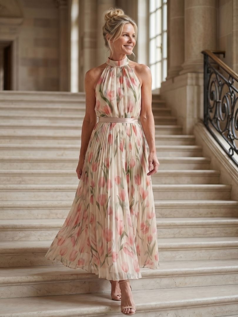 Aurelle | Abito Midi Floreale