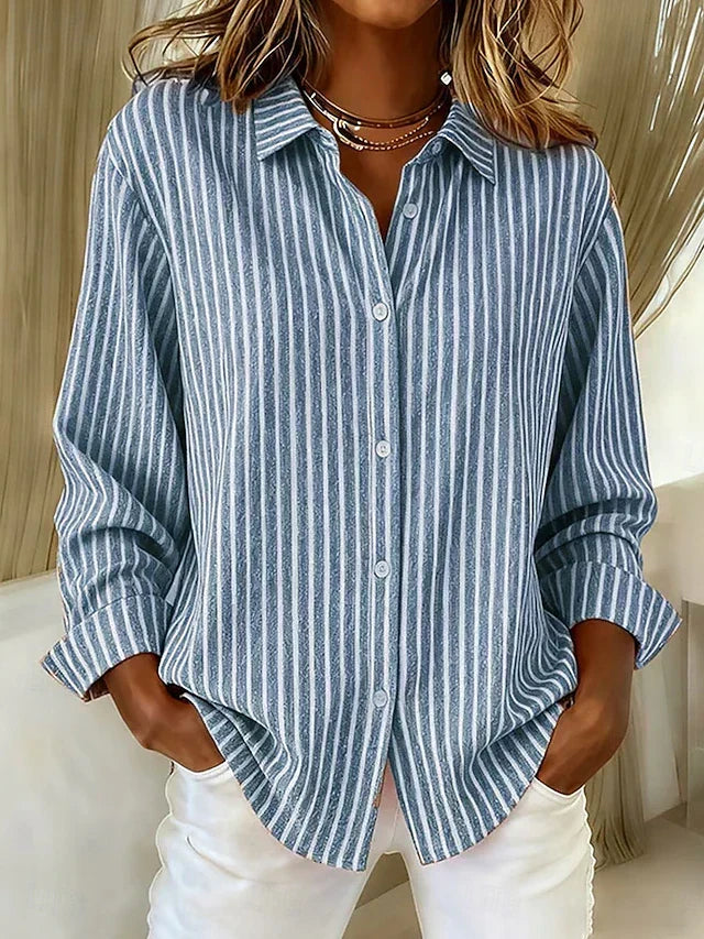 Jimena | Camicia Righe con Bottoni