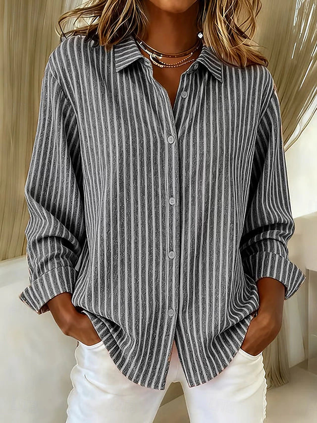 Jimena | Camicia Righe con Bottoni