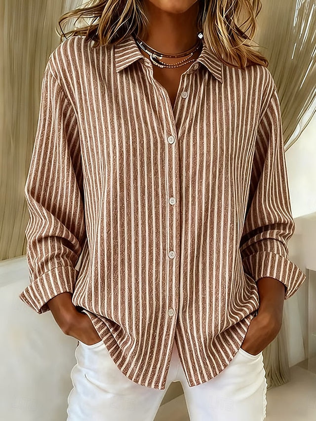 Jimena | Camicia Righe con Bottoni