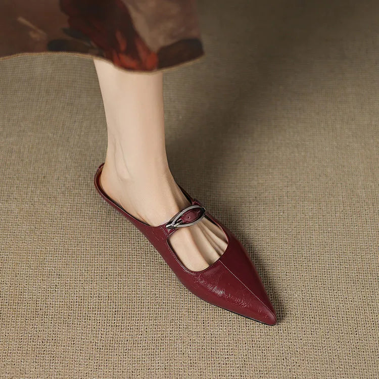 Alour | Mules in Pelle Genuina